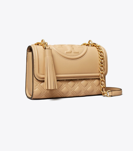 TORY BURCH Small Fleming  Convertible Shoulder Bag- Desert Dune (Coming To Delhi)