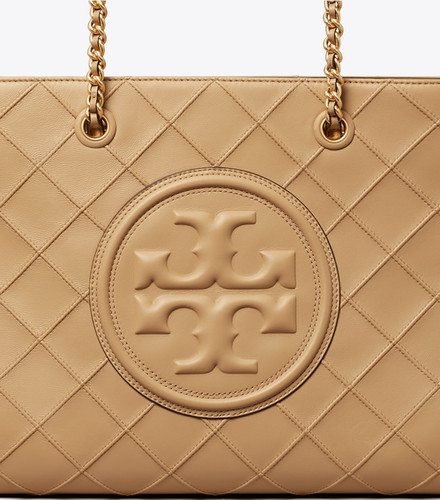 TORY BURCH Fleming Soft Chain Tote - Desert Dune (@Delhi Studio)