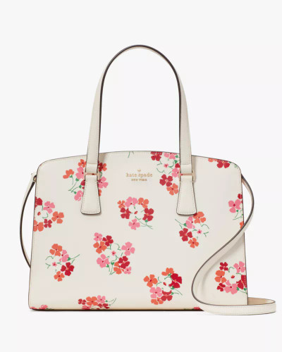 KATE SPADE  Perry Floral Medium Satchel