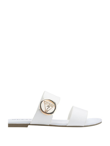 GUESS Lowered Double Band Slide Sandals Image 2