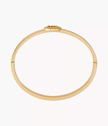 ARMANI EXCHANGE Mk Fashion Gold-Tone Brass Bangle Bracelet Mkj8168710 Image 3