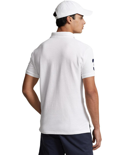 POLO RALPH LAUREN  Custom Slim Fit Mesh Polo Shirt COLOR WHITE Image 2