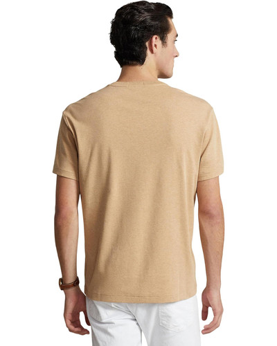 POLO RALPH LAUREN  Classic Fit Soft Cotton T-Shirt COLOR CLASSIC CAMEL HEATHER Image 2