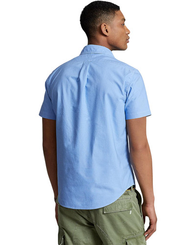 POLO RALPH LAUREN  Garment-Dyed Oxford Shirt COLOR HARBOR ISLAND BLUE Image 2