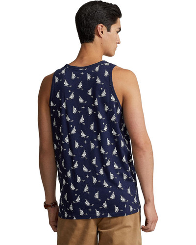 POLO RALPH LAUREN  Printed Jersey Tank COLOR PREPSTER SAILBOATS Image 2