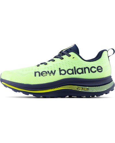 NEW BALANCE Fuelcell Supercomp Trail BLEACHED LIME GLO/NB NAVY Image 4
