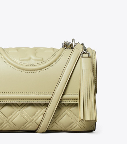 TORY BURCH Small Fleming  Convertible Shoulder Bag - Olive Sprig (Coming To Delhi)