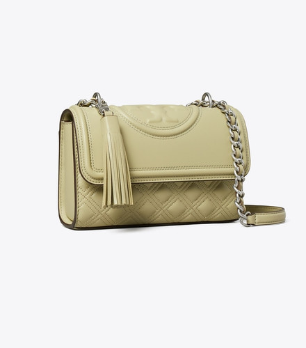 TORY BURCH Small Fleming  Convertible Shoulder Bag - Olive Sprig (Coming To Delhi)