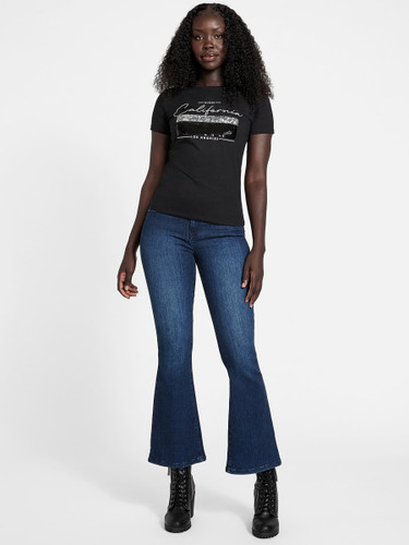 GUESS Ferny Embellished Tee Image 1