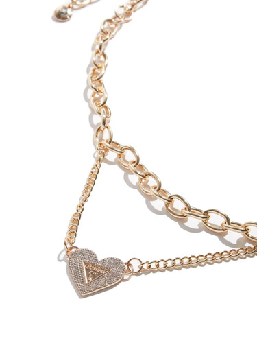 GUESS Heart Chain Belt Image 2