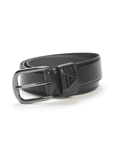 GUESS Black Faux-Leather Belt Image 2