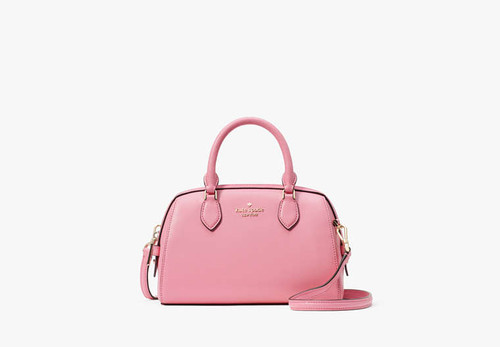 KATE SPADE Madison Saffiano Leather Duffle Crossbody BLOSSOM PINK Image 7