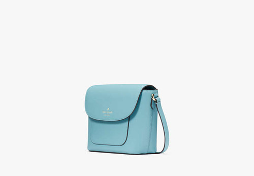 KATE SPADE Elsie Pebbled Leather Crossbody SMOKY BLUE Image 3