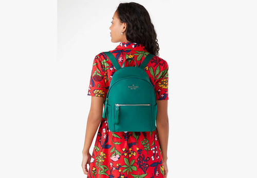 KATE SPADE Chelsea Medium Backpack DEEP JADE Image 8