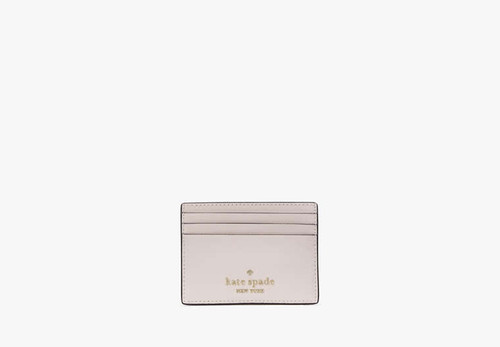 KATE SPADE Boxed Madison Small Slim Card Holder LIGHT ROSEBUD Image 3