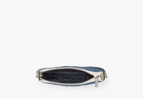 KATE SPADE Carey Denim Zip Top Crossbody BLUE MULTI Image 4