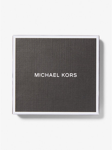 MICHAEL KORS Signature Logo Card Case And Belt Gift Set BLACK Image 3
