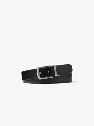 MICHAEL KORS  4-in-1 Signature Logo Belt Box Set - Brown Black