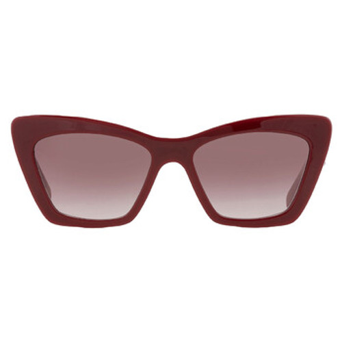 SALVATORE FERRAGAMO  Bordeaux Gradient Cat Eye Ladies Sunglasses