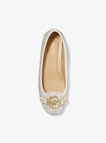 MICHAEL KORS  Fulton  studded and logo loafer - Vanilla