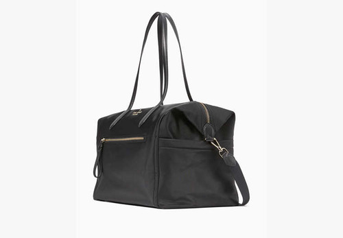 KATE SPADE Chelsea Nylon Weekender BLACK Image 9