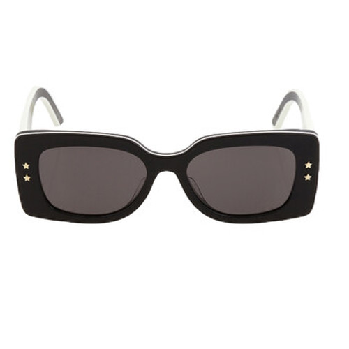 DIOR  Dark Grey Rectangular Ladies Sunglasses (Arriving In Delhi)