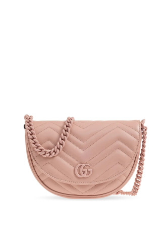 GUCCI GG Marmont Matelassé Chain Crossbody Bag