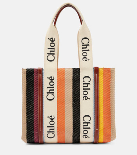 CHLOE Medium Woody Multicolor Tote Bag