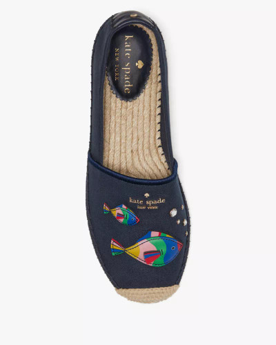 KATE SPADE  Aqua Fish Espadrilles