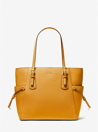 MICHAEL KORS   Voyager Small Pebbled Leather Tote  Bag