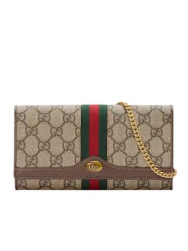 GUCCI Ophidia Gg Wallet With Chain