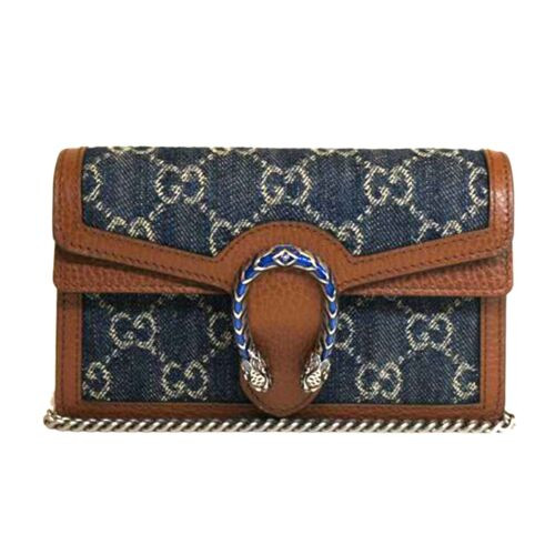 GUCCI Dionysus Super Mini In Denim