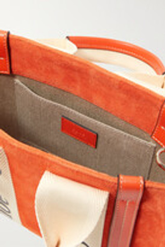 CHLOE Woody Small Tote - Orange