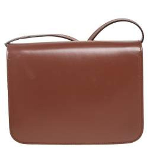BURBERRY Medium Leather TB Shoulder Bag