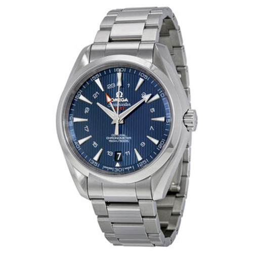 OMEGA Seamaster Aqua Terra GMT Automatic Blue Dial Men's Watch