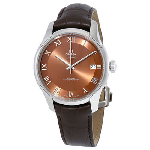 OMEGA De Ville Hour Vision Automatic Bronze-Colored Dial Men's Watch