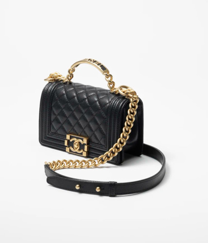 CHANEL Boy Chanel Handbag With Handle