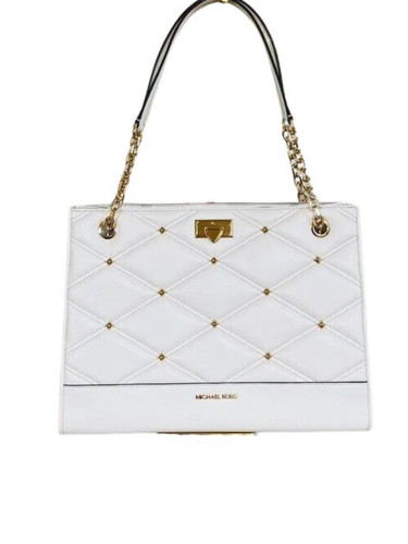 MICHAEL KORS  Serena Large Chain Shoulder Tote Bag