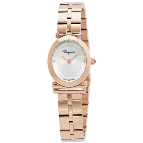 SALVATORE FERRAGAMO Miroir Quartz Silver Dial Ladies Watch