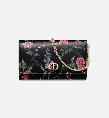 DIOR Caro Clutch- Black