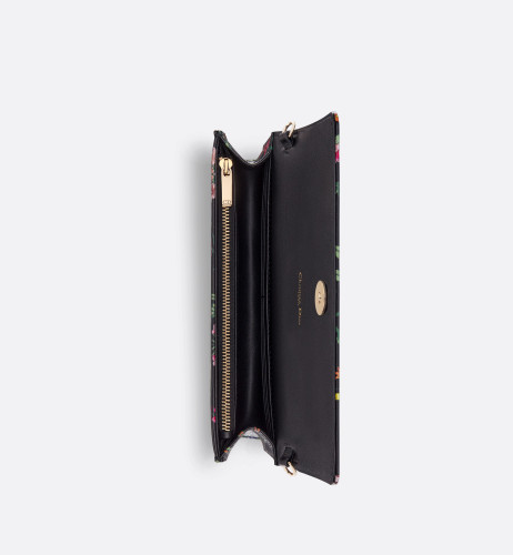 DIOR Caro Clutch- Black