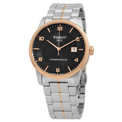 TISSOT  Luxury Automatic Anthracite Dial Two-Tone Men's Watch