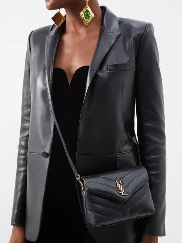 SAINT LAURENT Loulou Toy In Quilted Leather