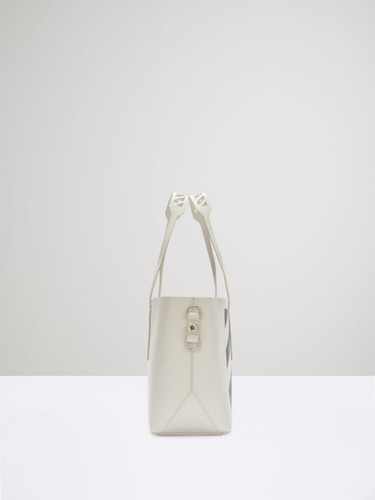 OFF WHITE- Binder Leather Tote (@Delhi Studio)