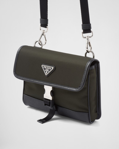 PRADA Smartphone Case In Re-nylon And Saffiano Leather