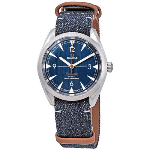 OMEGA Railmaster Automatic Blue Jeans Dial Men's Watch