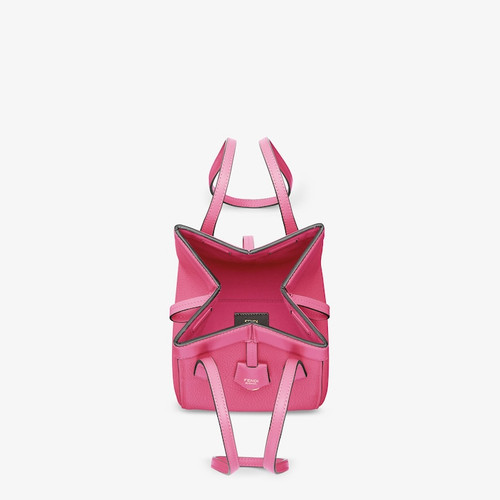 FENDI Origami Mini Fuchsia leather mini bag