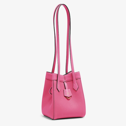 FENDI Origami Mini Fuchsia leather mini bag