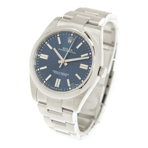 ROLEX Oyster Perpetual 41 Automatic Blue Dial Men's Watch