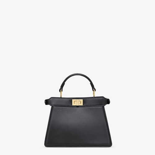 FENDI  Black padded nappa leather bag